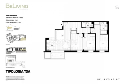 Apartamento T3 para Venda em Vila das Aves