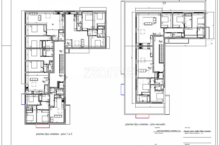 Apartamento T2 para Venda em Telões Planta 1