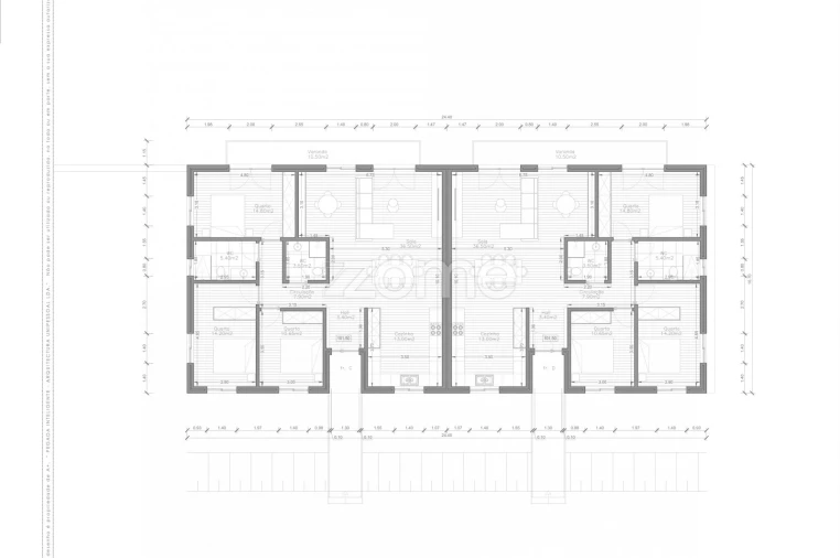 Apartamento T3 para Venda em Mancelos Planta 1