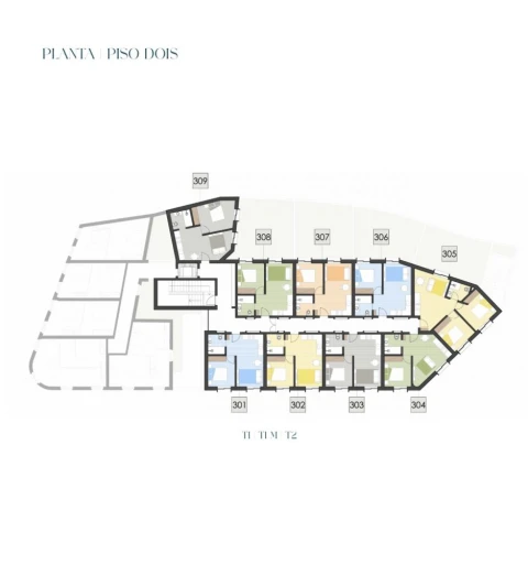 Apartamento T1 para Venda em Paranhos