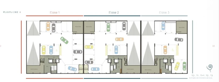Apartamento T0 para Venda em Pedrouços