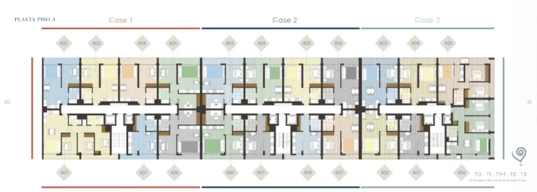 Apartamento T0 para Venda em Pedrouços