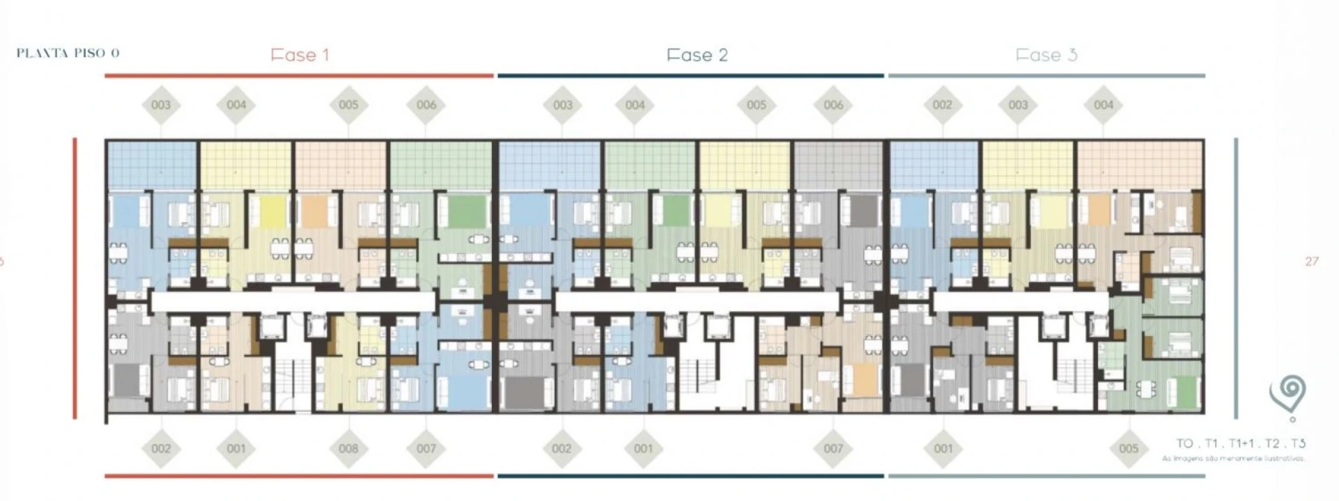 Apartamento T0 para Venda em Pedrouços Planta 2