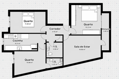 Apartamento T3 para Venda em Águas Livres