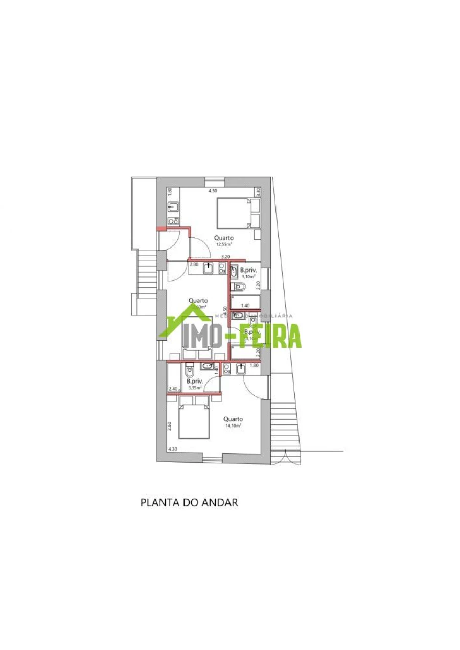 Apartamento T5 para Venda em Sanguedo Foto 14