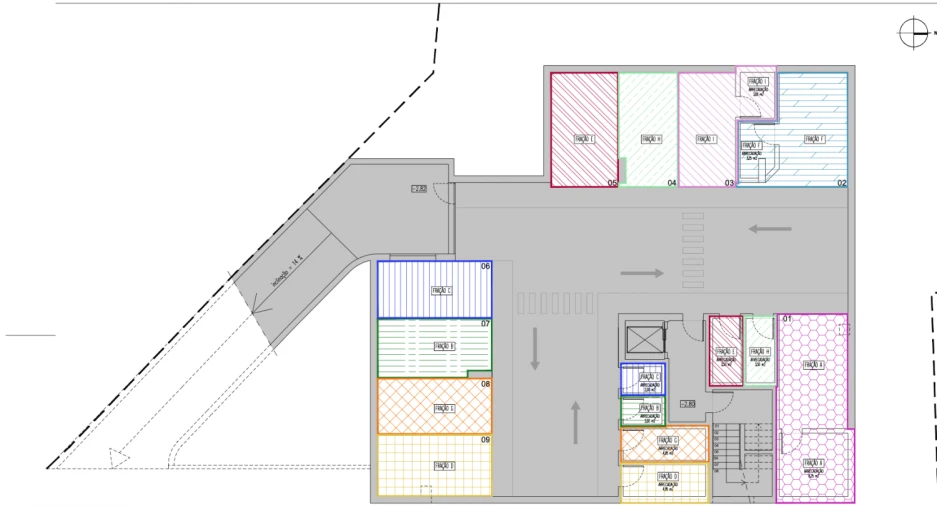 Apartamento T2 para Venda em Faro (Sé e São Pedro) Planta 1