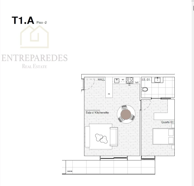 Apartamento T1 para Venda em Gondomar (São Cosme), Valbom e Jovim Foto 12