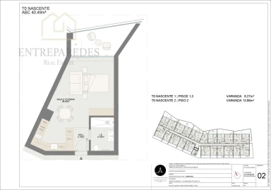 Apartamento para Venda em Oliveira do Douro