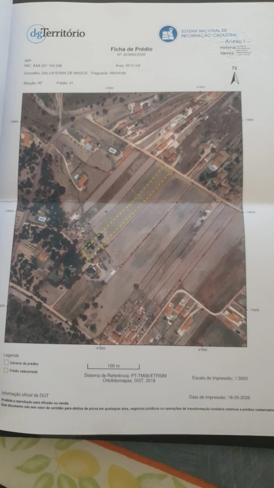 Moradia T2 para Venda em Marinhais Planta 1