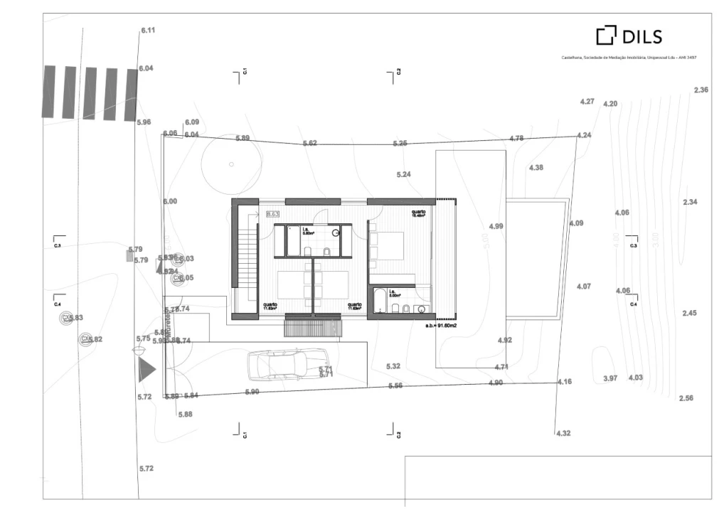 Moradia T3 para Venda em Comporta Planta 3