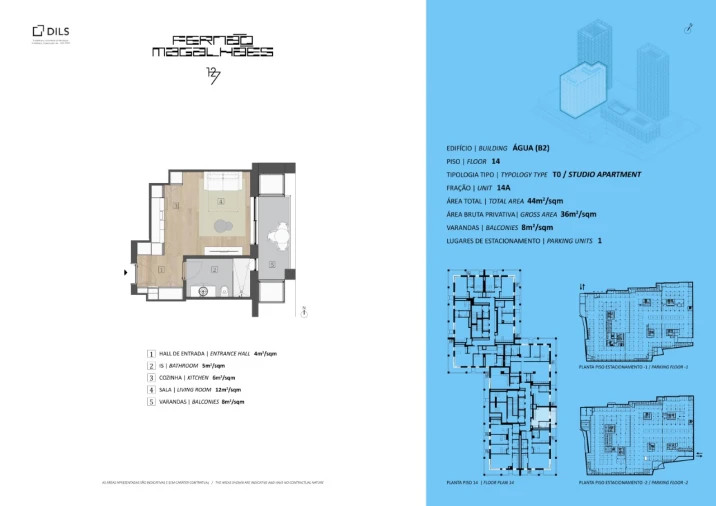Apartamento para Venda em Bonfim Planta 1