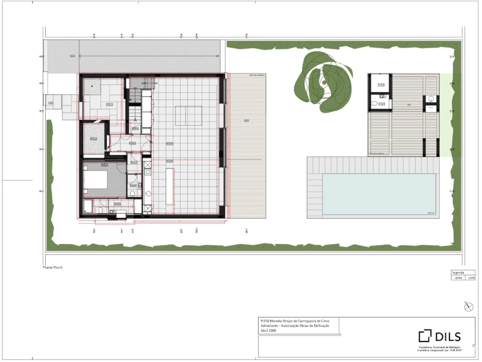 Moradia T4 para Venda em Comporta Planta 2