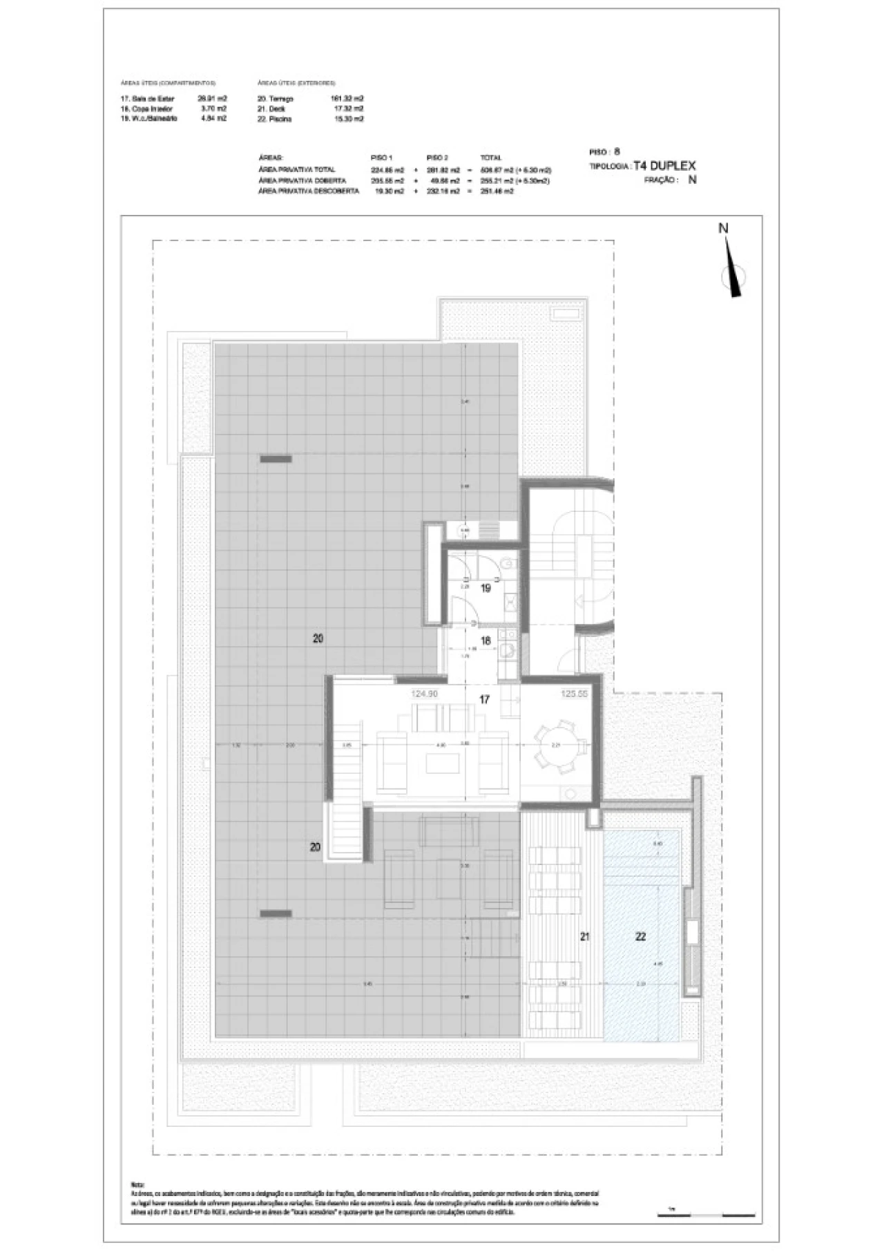 Apartamento T3 para Venda em Lordelo do Ouro e Massarelos Planta 3