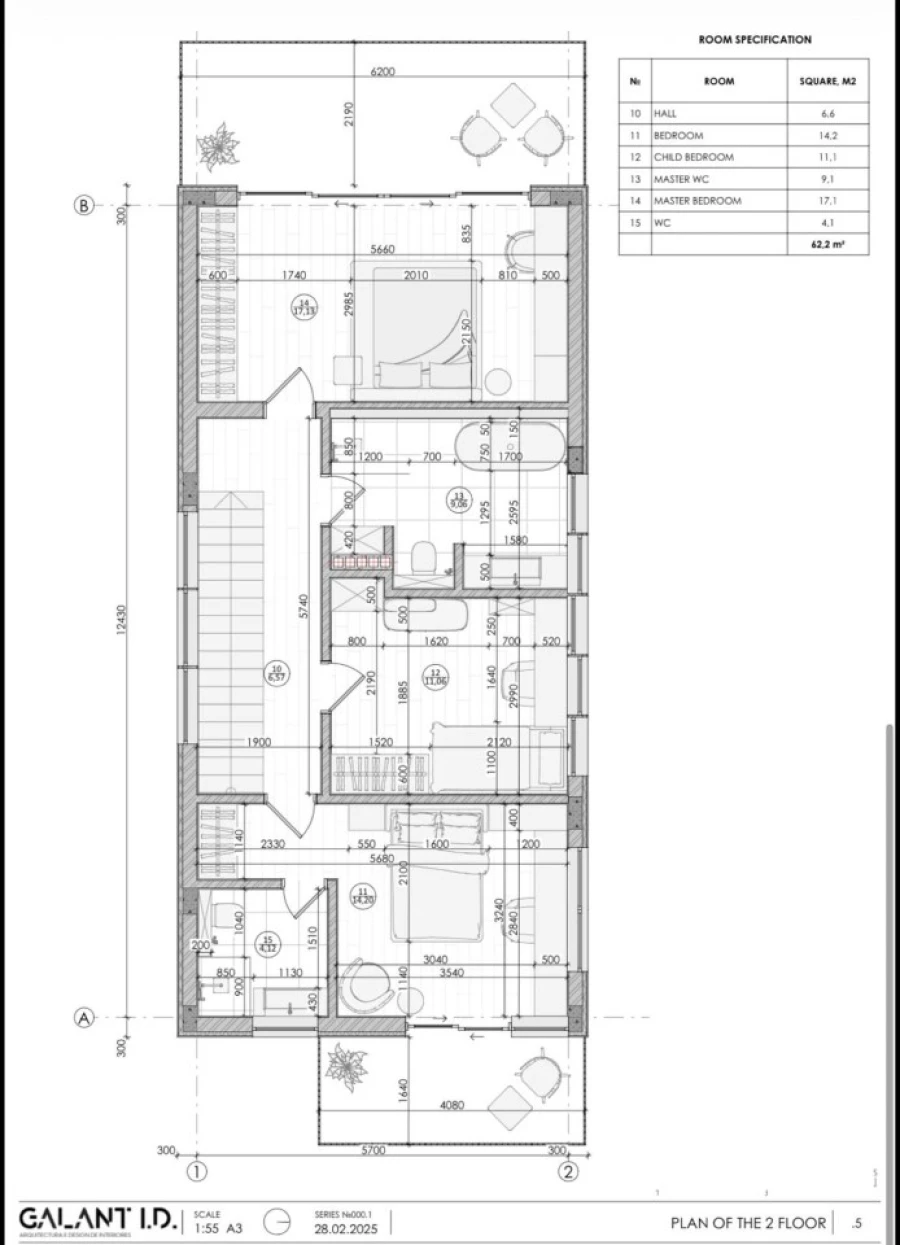 Moradia T3 para Venda em Alcabideche Planta 2