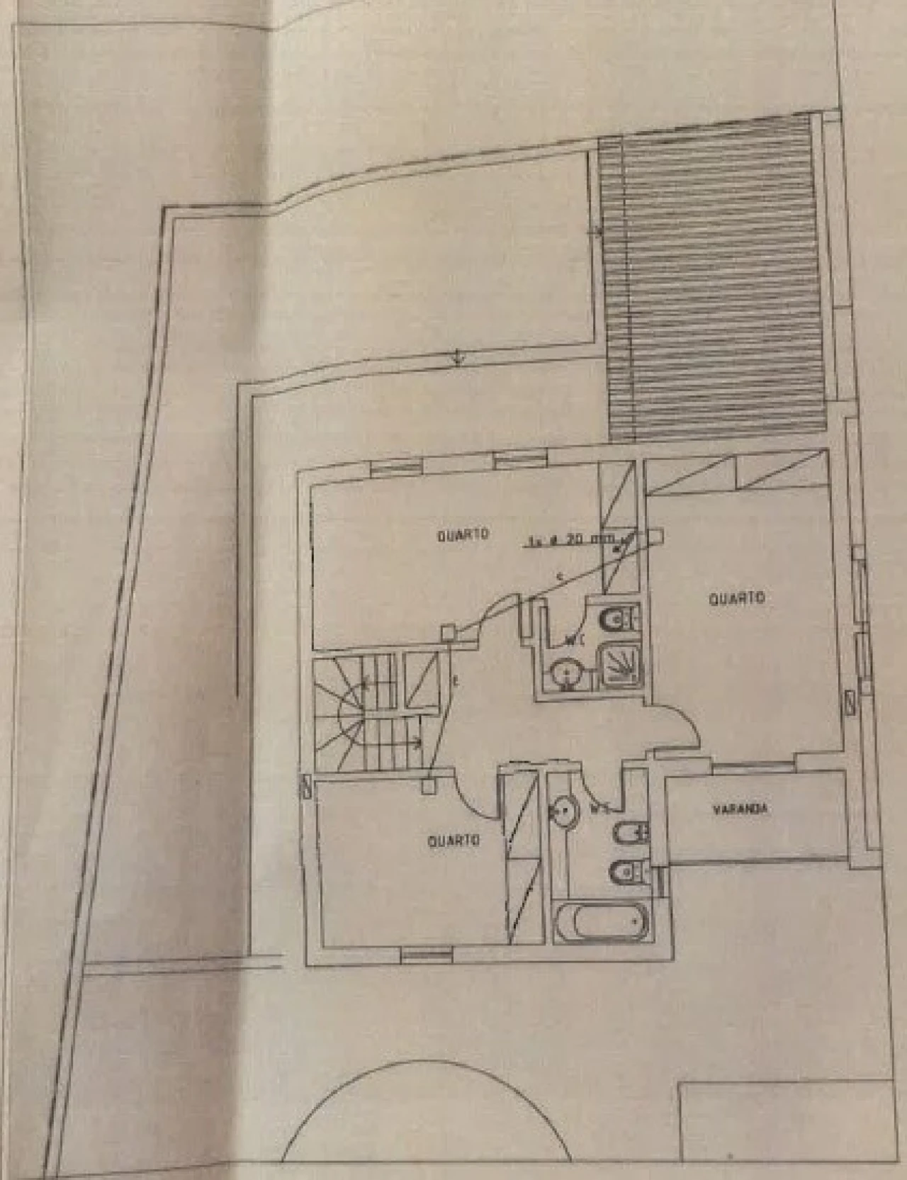 Moradia T3 para Venda em Santa Barbara Planta 2