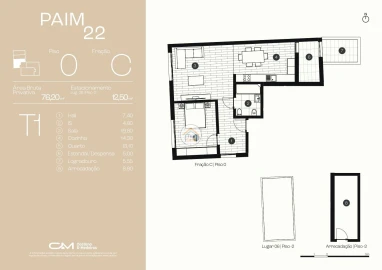 Apartamento T1 para Venda em Ponta Delgada (São José)
