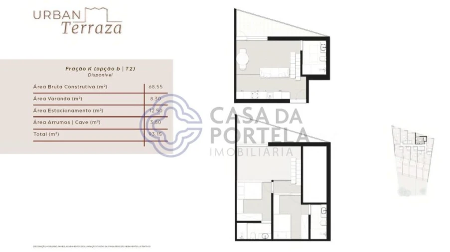 Apartamento T2 para Venda em São Mamede de Infesta e Senhora da Hora Foto 12