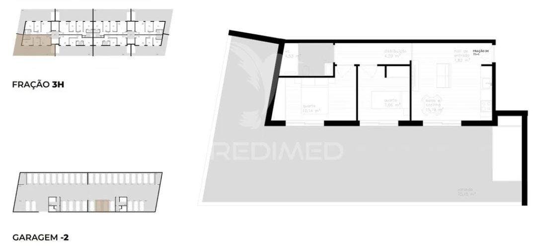 Apartamento T1 para Venda em Vila Nova de Cerveira e Lovelhe Foto 11