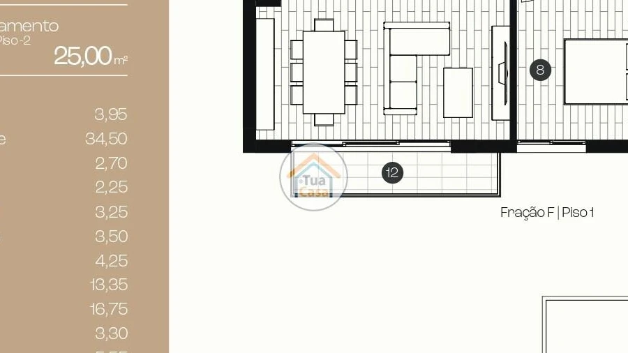 Apartamento T2 para Venda em Ponta Delgada (São José)