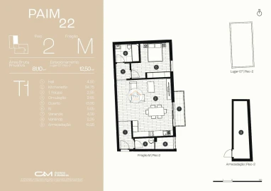 Apartamento T1 para Venda em Ponta Delgada (São José)