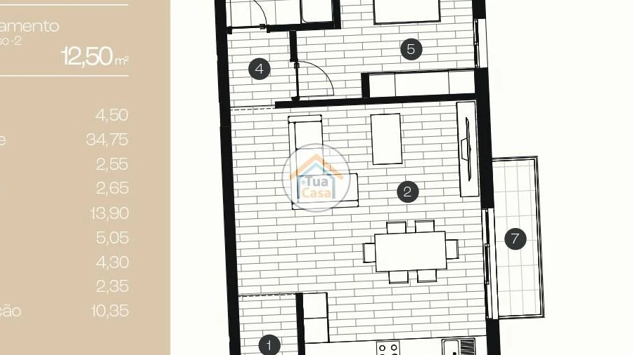 Apartamento T1 para Venda em Ponta Delgada (São José)