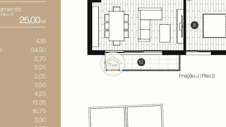 Apartamento T2 para Venda em Ponta Delgada (São José)