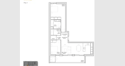 Apartamento T2 para Venda em Glória e Vera Cruz