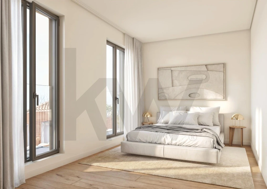 Apartamento T2 para Venda em Carcavelos e Parede Foto 2