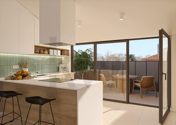 Apartamento T2 para Venda em Carcavelos e Parede Foto 10