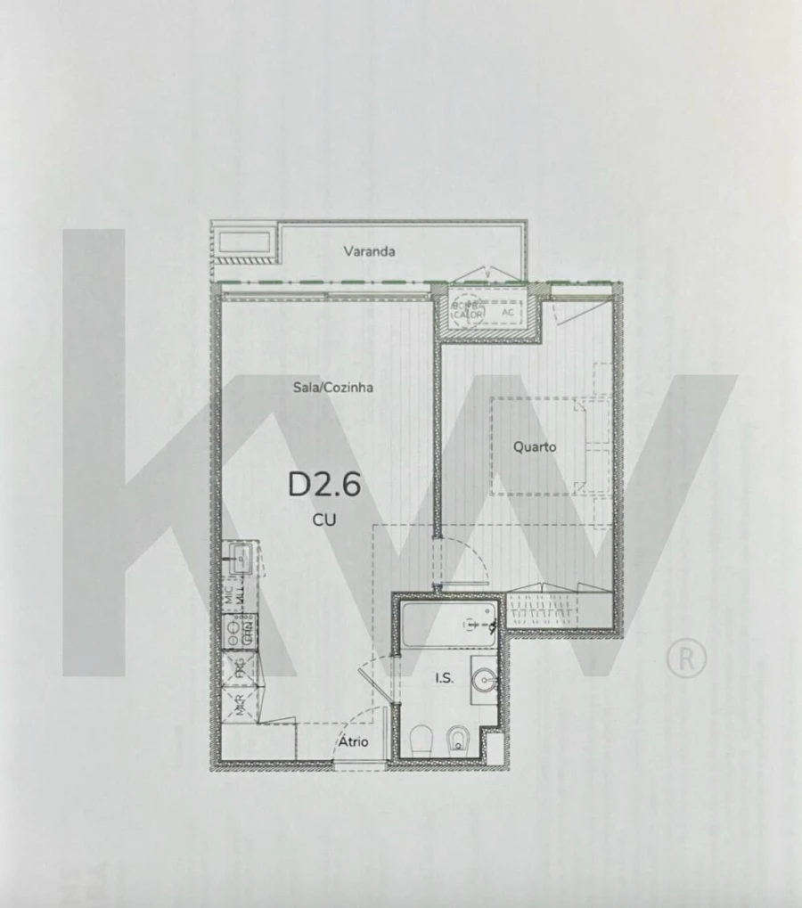 Apartamento T1 para Venda em Oliveira do Douro Foto 16