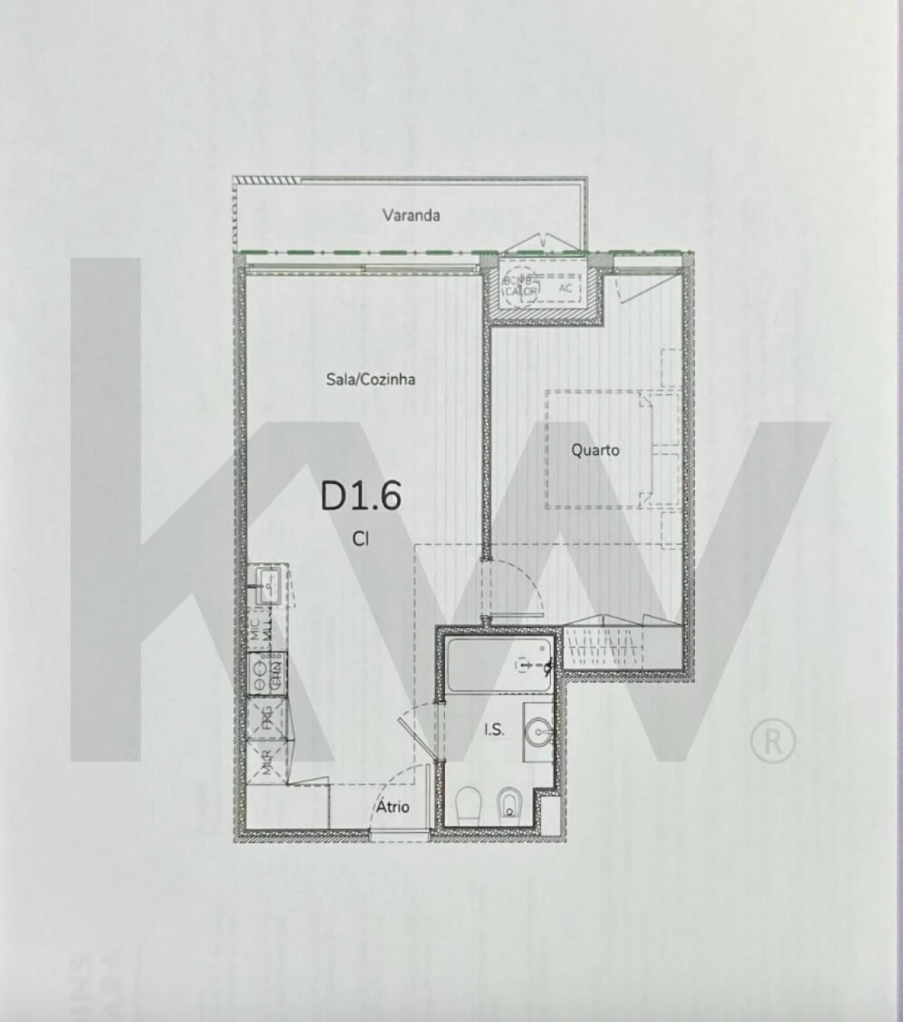 Apartamento T1 para Venda em Oliveira do Douro Foto 16