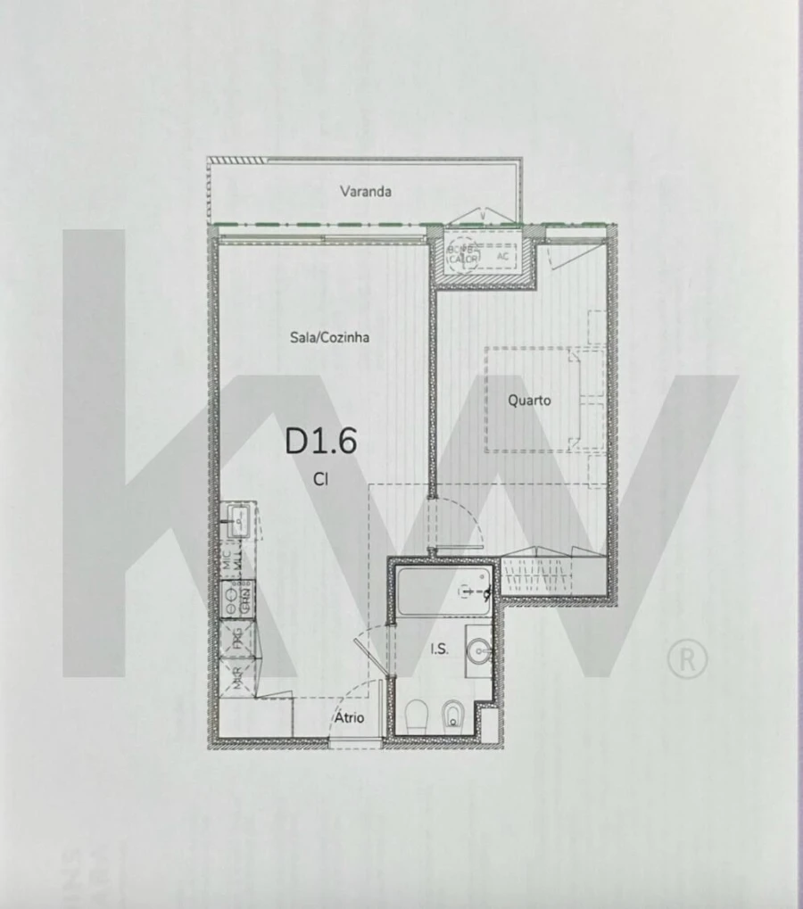 Apartamento T1 para Venda em Oliveira do Douro Foto 16