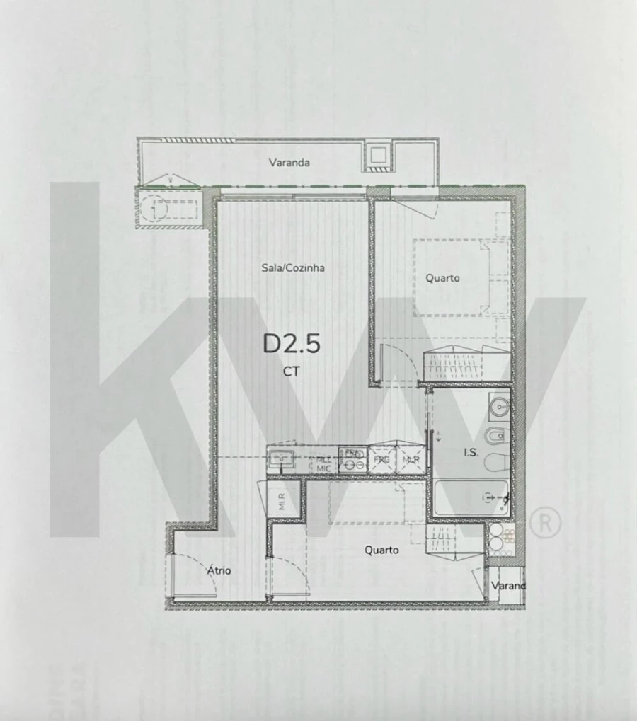 Apartamento T2 para Venda em Oliveira do Douro Foto 16