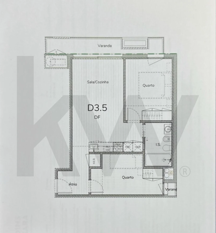 Apartamento T2 para Venda em Oliveira do Douro Foto 16