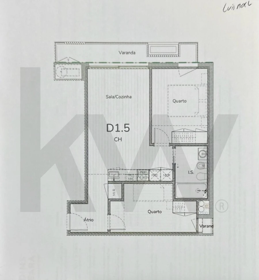 Apartamento T2 para Venda em Oliveira do Douro Foto 16
