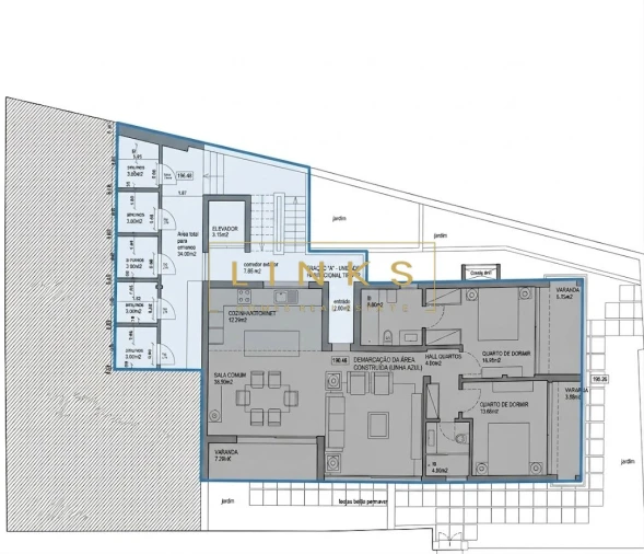 Apartamento T2 para Venda em Funchal (Santa Maria Maior) Planta 4