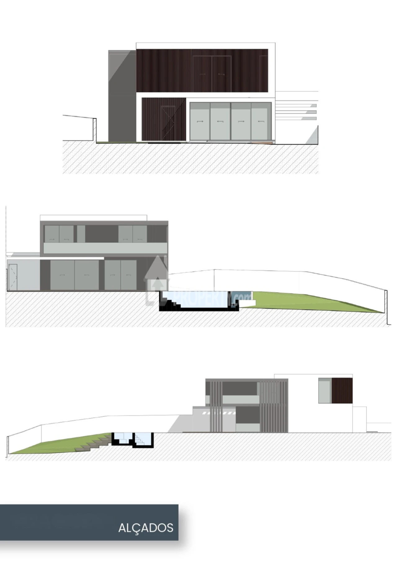 Moradia T5 para Venda em Quarteira Planta 4