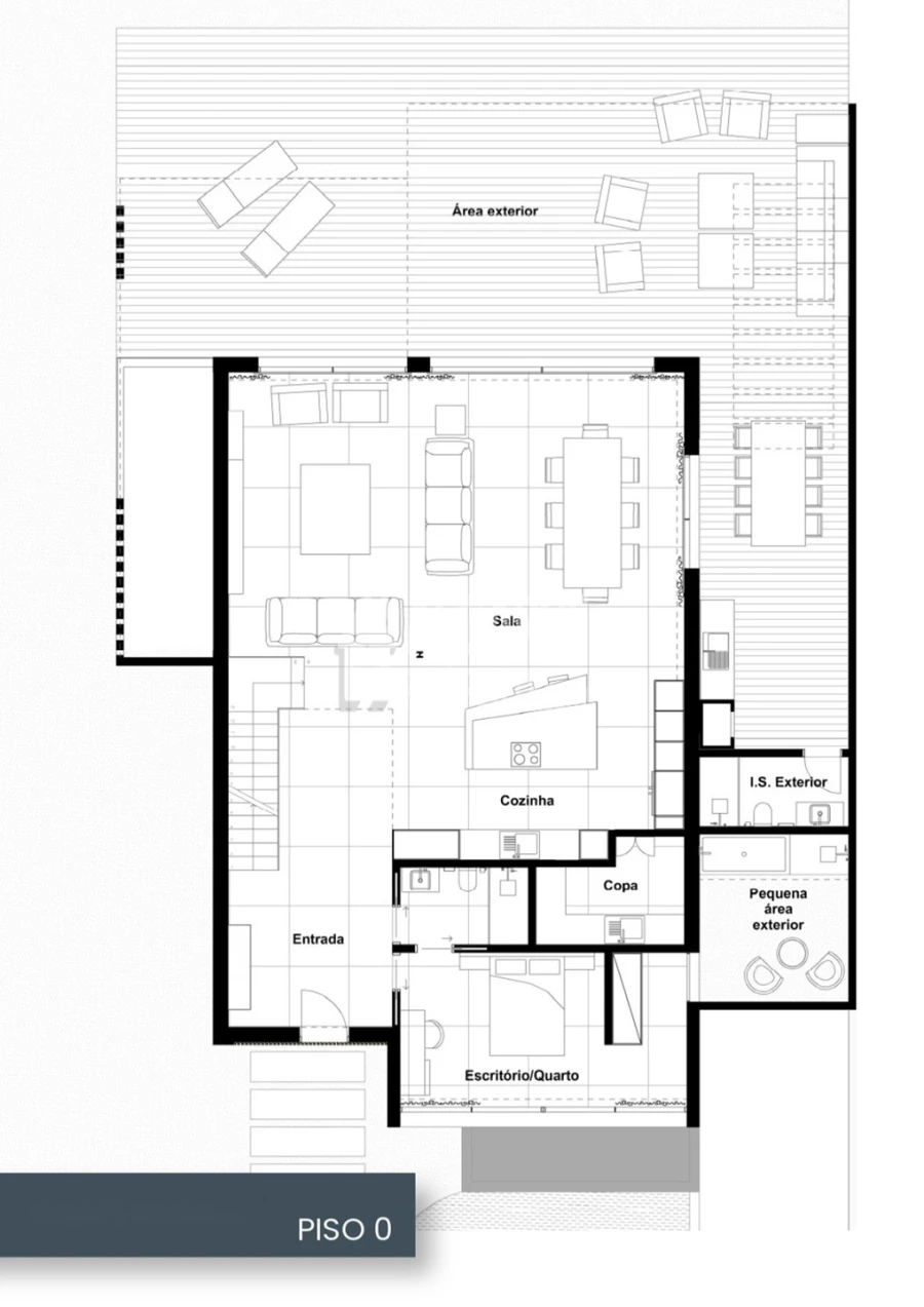 Moradia T5 para Venda em Quarteira Planta 2