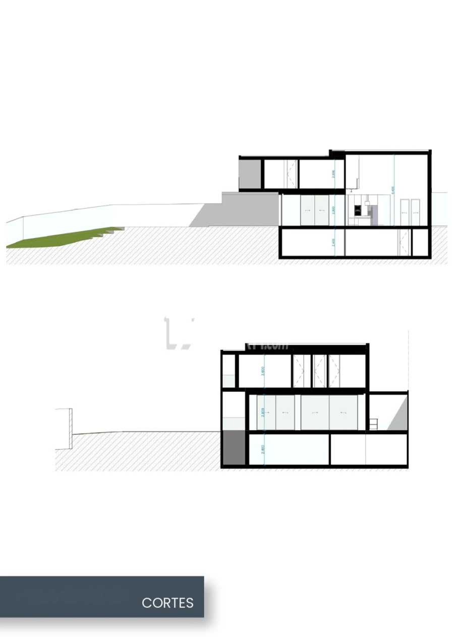 Moradia T5 para Venda em Quarteira Planta 5