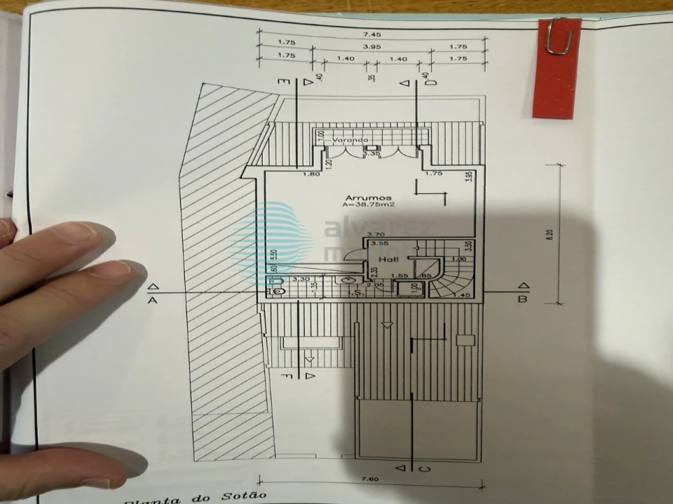 Moradia T3 para Venda em Silveira Planta 3