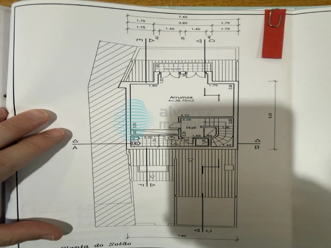 Moradia T3 para Venda em Silveira Planta 3