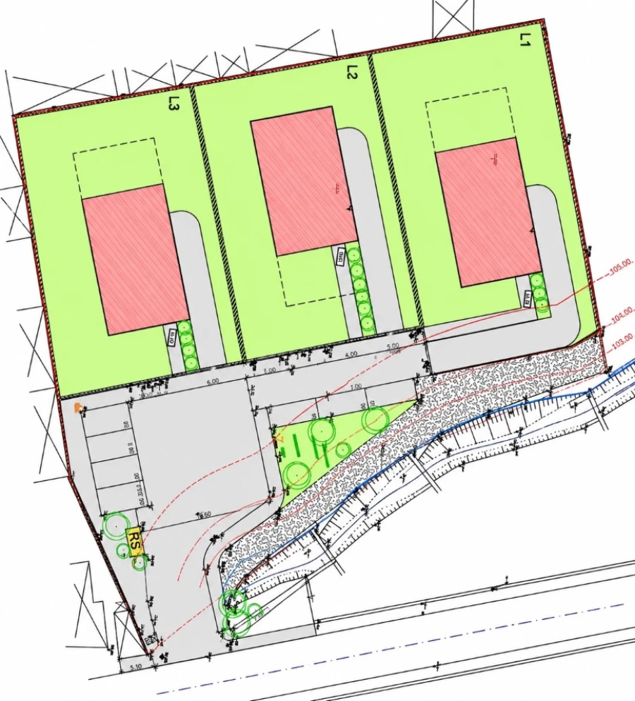Terreno para Venda em Foz do Arelho Planta 1