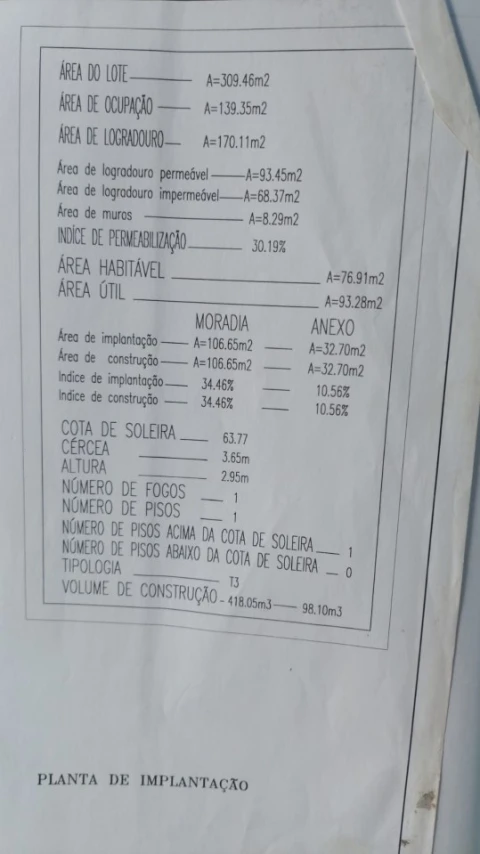Moradia T3 para Venda em Fernao Ferro