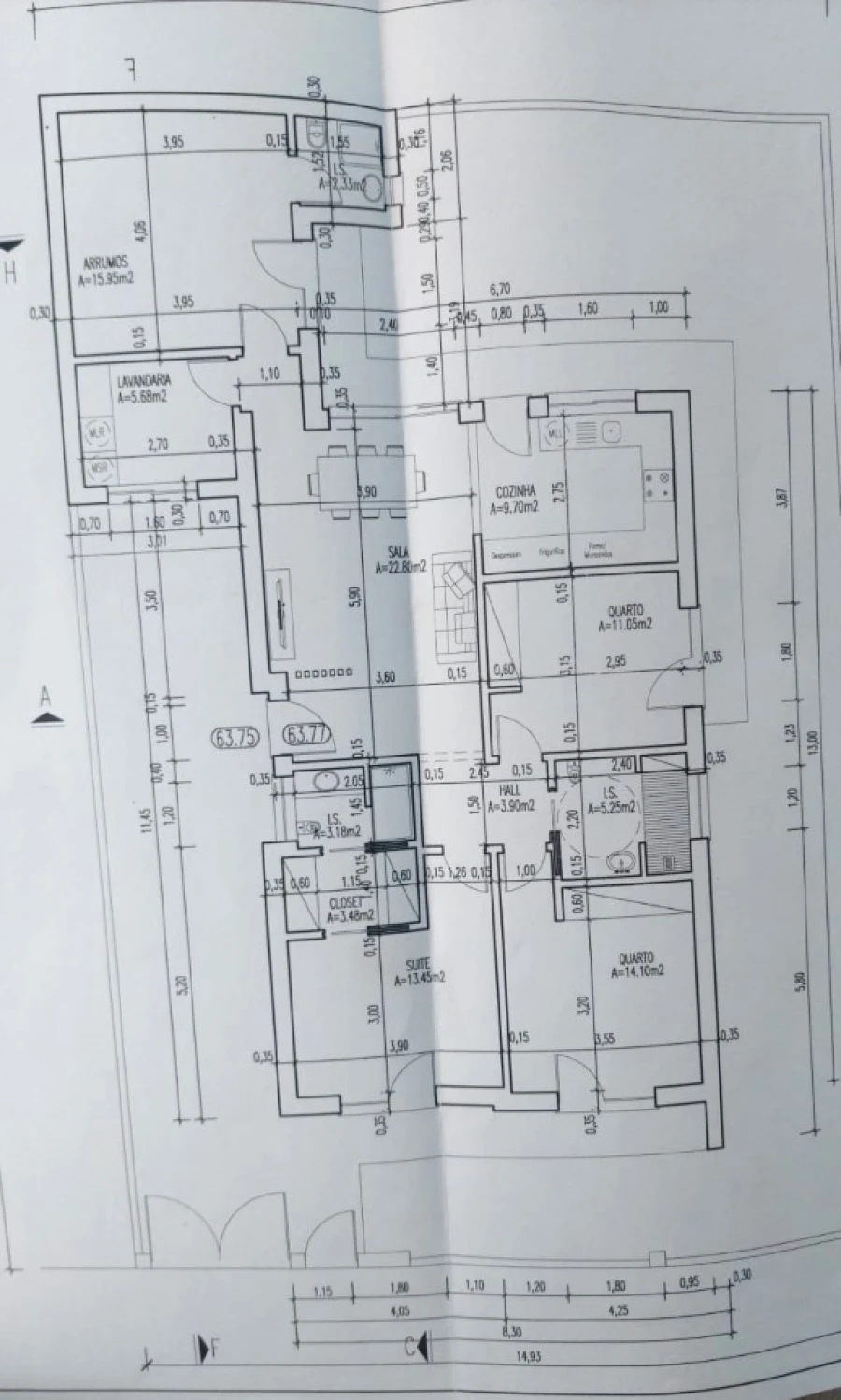 Moradia T3 para Venda em Fernao Ferro Planta 2