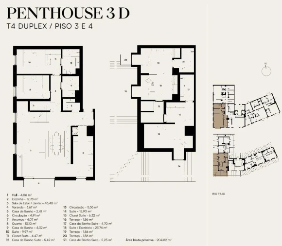 Apartamento T4 para Venda em Alcantara Foto 6