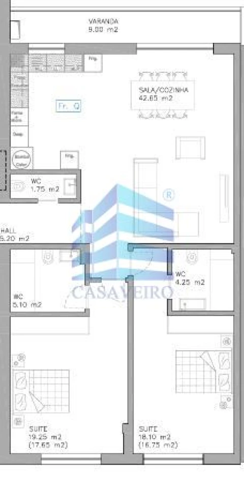 Apartamento T2 para Venda em Esgueira