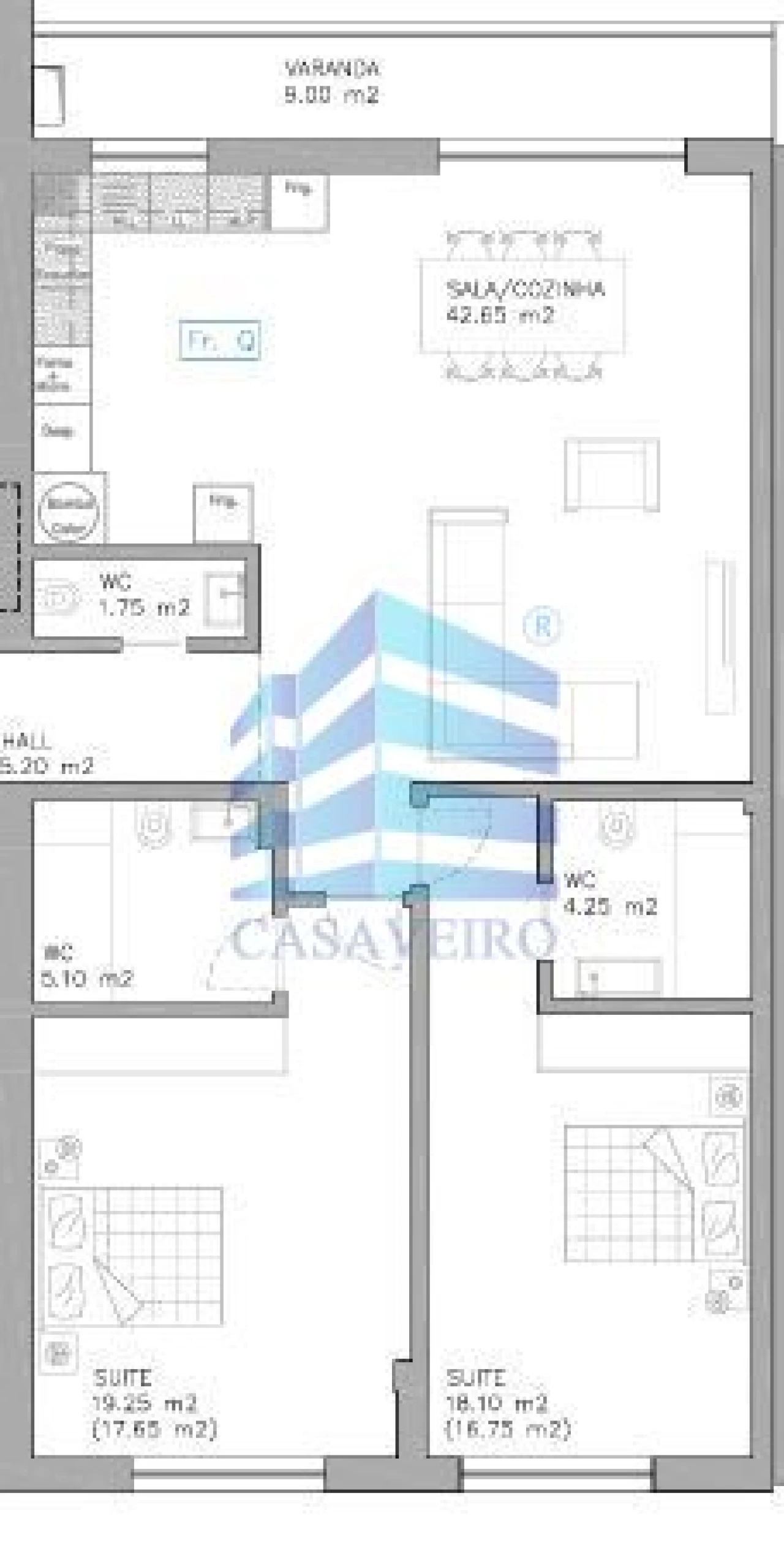 Apartamento T2 para Venda em Esgueira Foto 14