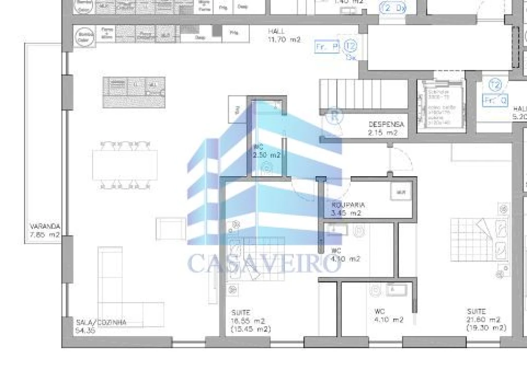Apartamento T2 para Venda em Esgueira Foto 23
