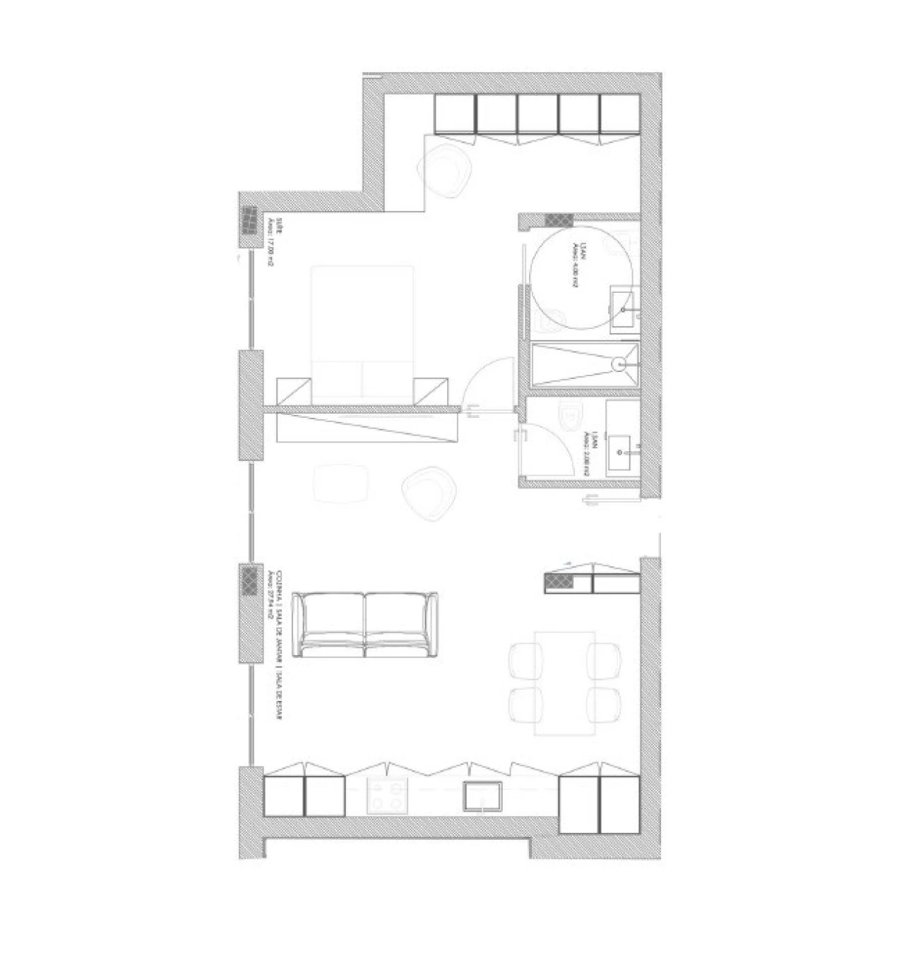 Apartamento T2 para Venda em Oliveira do Douro Planta 3