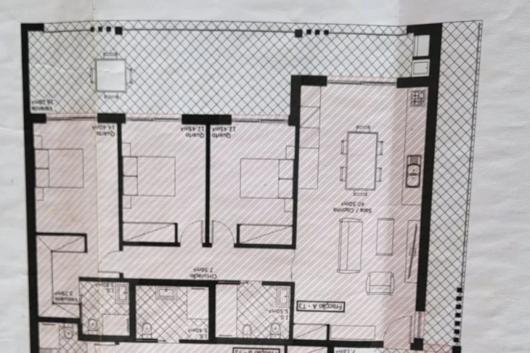 Apartamento T3 para Venda em Marrazes e Barosa Planta 4